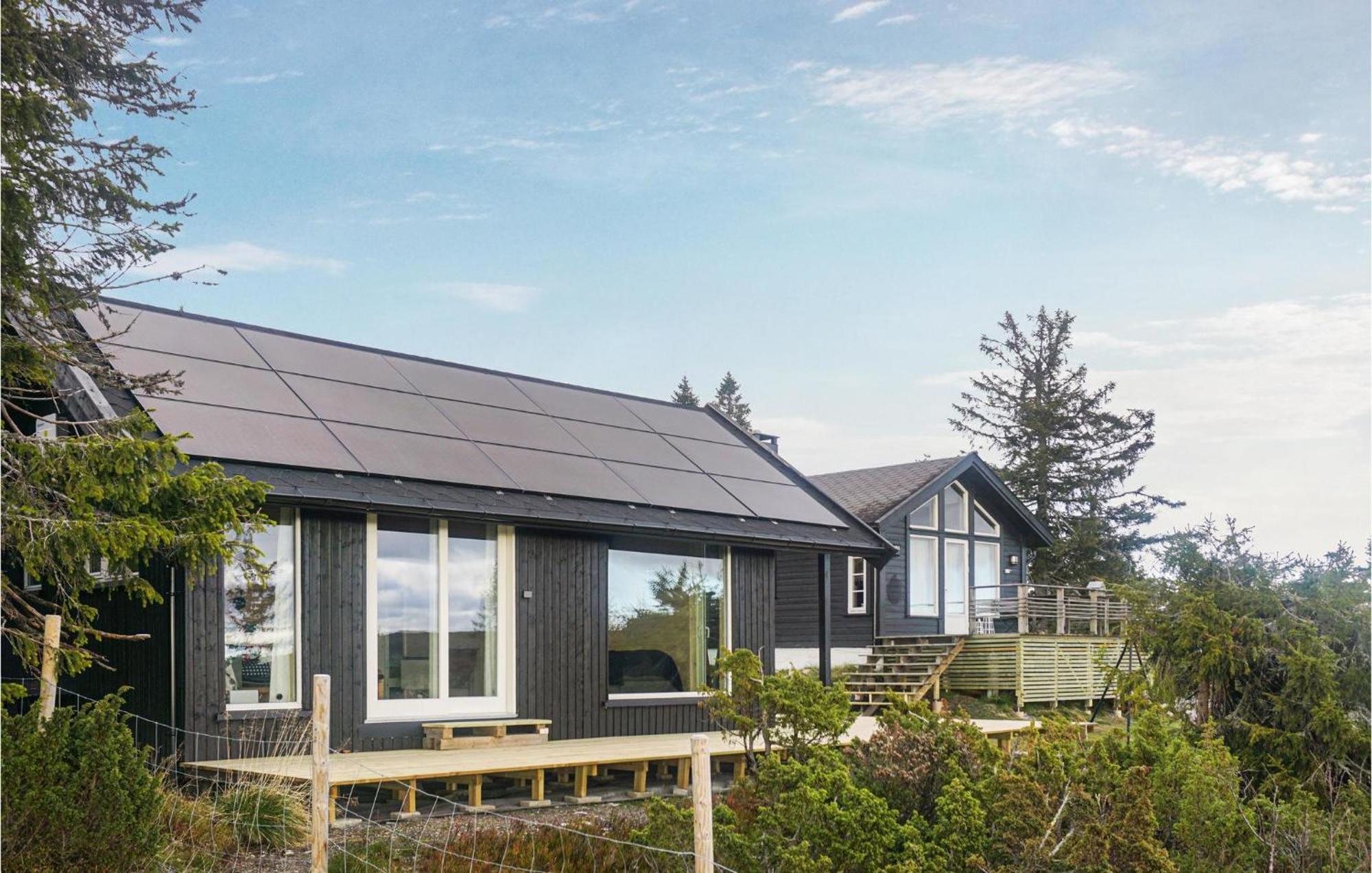 Amazing Home In Sjusjoen With Kitchen Exteriör bild